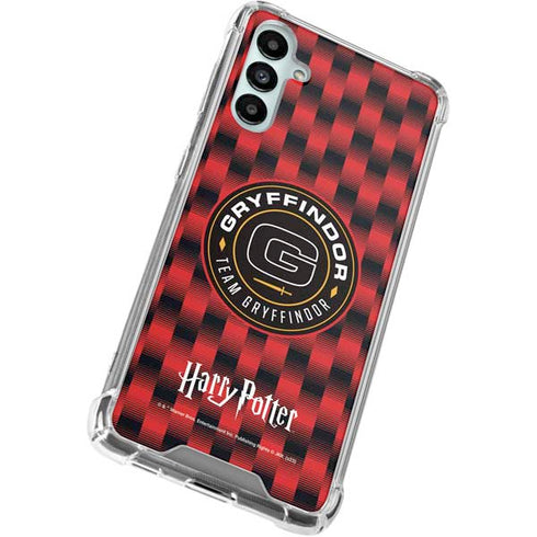 Wizarding Worlds Harry Potter Team Gryffindor Galaxy A15 5G Clear Case