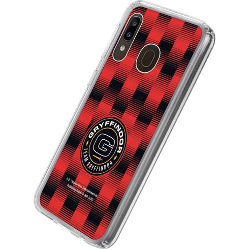 Wizarding Worlds Harry Potter Team Gryffindor Galaxy A20 Clear Case