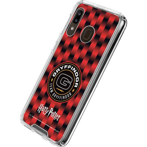 Wizarding Worlds Harry Potter Team Gryffindor Galaxy A30 Clear Case