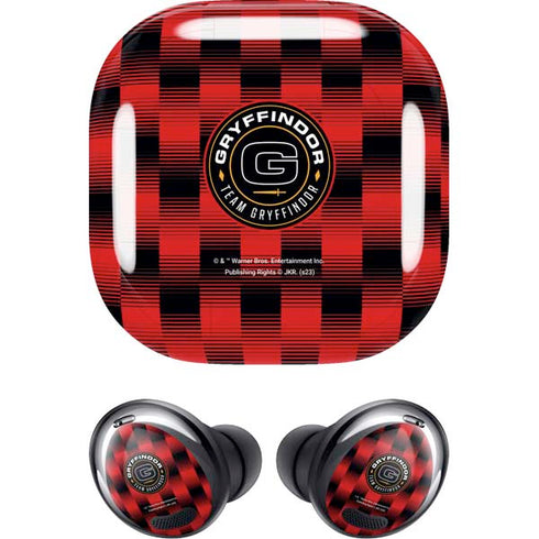 Wizarding Worlds Harry Potter Team Gryffindor Galaxy Buds Pro Skin