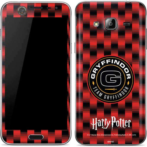 Wizarding Worlds Harry Potter Team Gryffindor Galaxy J3 Skin