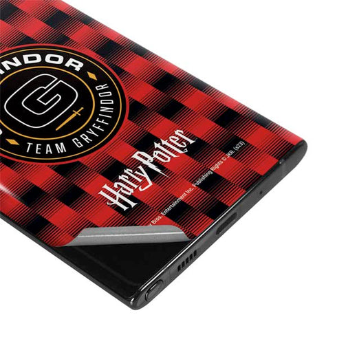 Wizarding Worlds Harry Potter Team Gryffindor Galaxy Note 10 Plus Skin