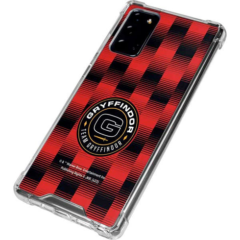 Wizarding Worlds Harry Potter Team Gryffindor Galaxy Note20 5G Clear Case