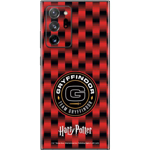 Wizarding Worlds Harry Potter Team Gryffindor Galaxy Note20 Ultra 5G Skin