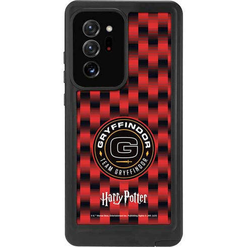 Wizarding Worlds Harry Potter Team Gryffindor Galaxy Note20 Ultra 5G Waterproof Case