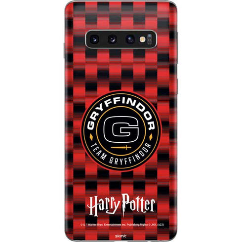 Wizarding Worlds Harry Potter Team Gryffindor Galaxy S10 Skin