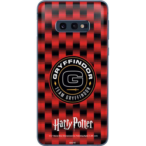Wizarding Worlds Harry Potter Team Gryffindor Galaxy S10e Skin