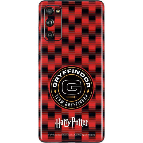Wizarding Worlds Harry Potter Team Gryffindor Galaxy S20 Fan Edition Skin
