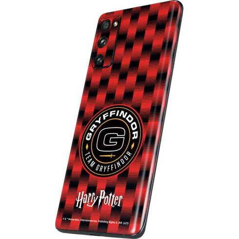Wizarding Worlds Harry Potter Team Gryffindor Galaxy S20 Fan Edition Skin