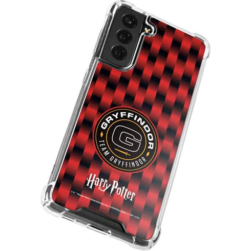 Wizarding Worlds Harry Potter Team Gryffindor Galaxy S22 Plus Clear Case