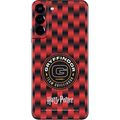 Wizarding Worlds Harry Potter Team Gryffindor Galaxy S22 Plus Skin