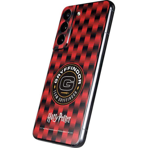 Wizarding Worlds Harry Potter Team Gryffindor Galaxy S22 Skin