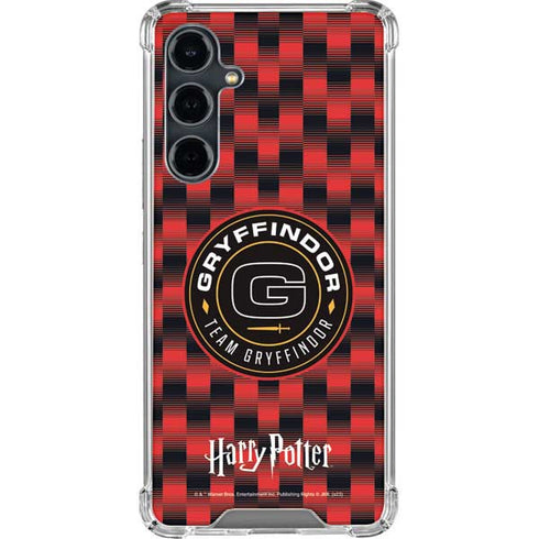Wizarding Worlds Harry Potter Team Gryffindor Galaxy S23 FE Clear Case