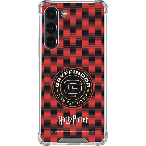 Wizarding Worlds Harry Potter Team Gryffindor Galaxy S23 Plus Clear Case
