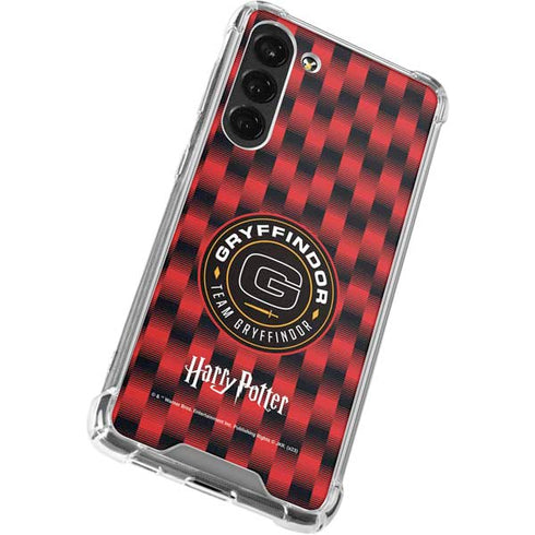 Wizarding Worlds Harry Potter Team Gryffindor Galaxy S23 Plus Clear Case