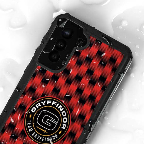 Wizarding Worlds Harry Potter Team Gryffindor Galaxy S23 Plus Waterproof Case