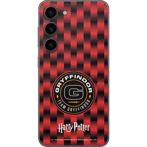 Wizarding Worlds Harry Potter Team Gryffindor Galaxy S23 Skin
