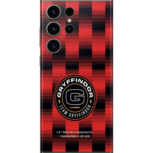 Wizarding Worlds Harry Potter Team Gryffindor Galaxy S23 Ultra Skin