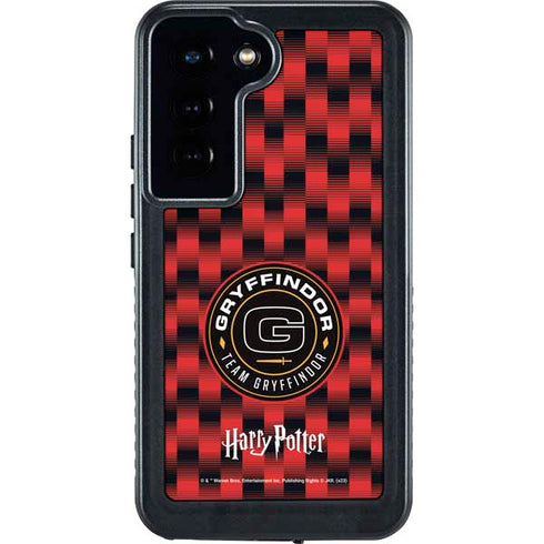 Wizarding Worlds Harry Potter Team Gryffindor Galaxy S23 Waterproof Case