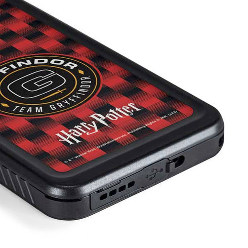 Wizarding Worlds Harry Potter Team Gryffindor Galaxy S23 Waterproof Case