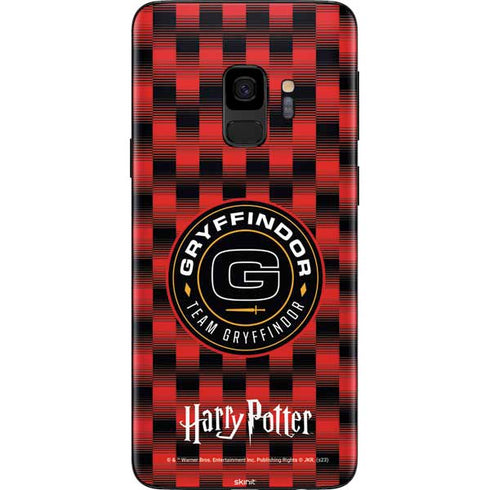 Wizarding Worlds Harry Potter Team Gryffindor Galaxy S9 Skin