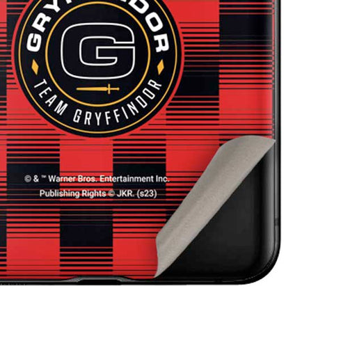 Wizarding Worlds Harry Potter Team Gryffindor Galaxy Z Flip Skin