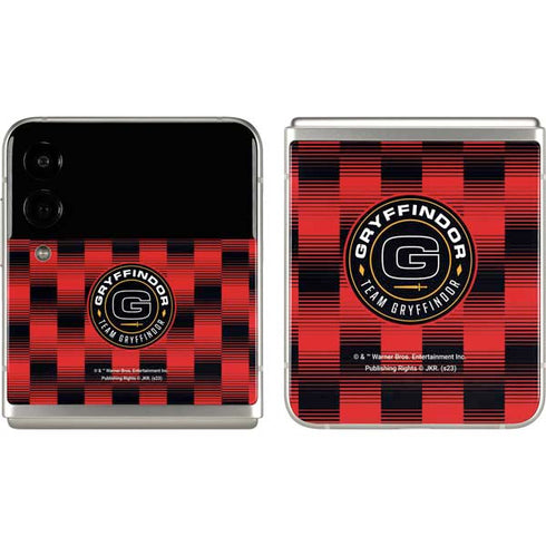 Wizarding Worlds Harry Potter Team Gryffindor Galaxy Z Flip3 5G Skin