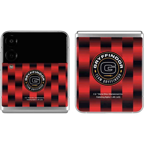 Wizarding Worlds Harry Potter Team Gryffindor Galaxy Z Flip4 5G Skin