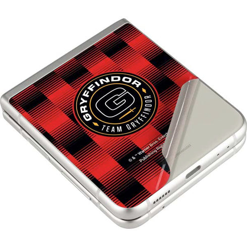 Wizarding Worlds Harry Potter Team Gryffindor Galaxy Z Flip4 5G Skin