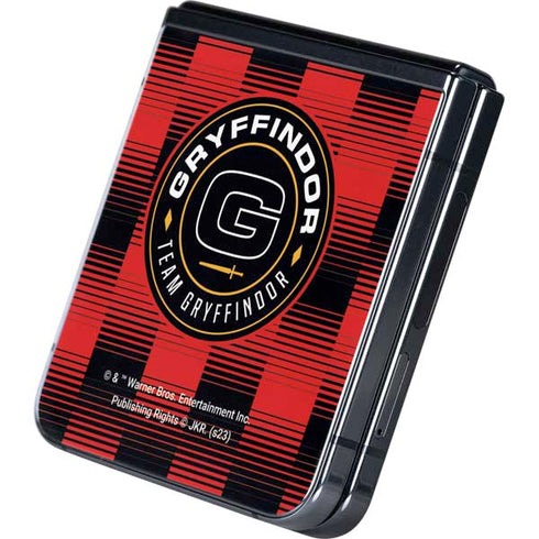 Wizarding Worlds Harry Potter Team Gryffindor Galaxy Z Flip5 5G Skin