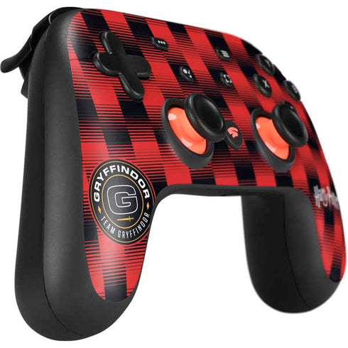 Wizarding Worlds Harry Potter Team Gryffindor Google Stadia Controller Skin