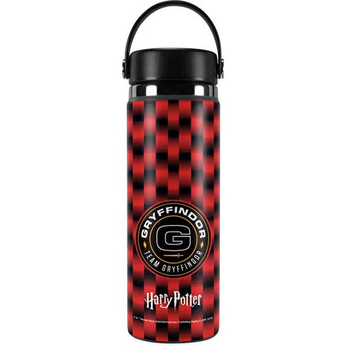 Wizarding Worlds Harry Potter Team Gryffindor Hydro Flask 20oz Wide Mouth Skin