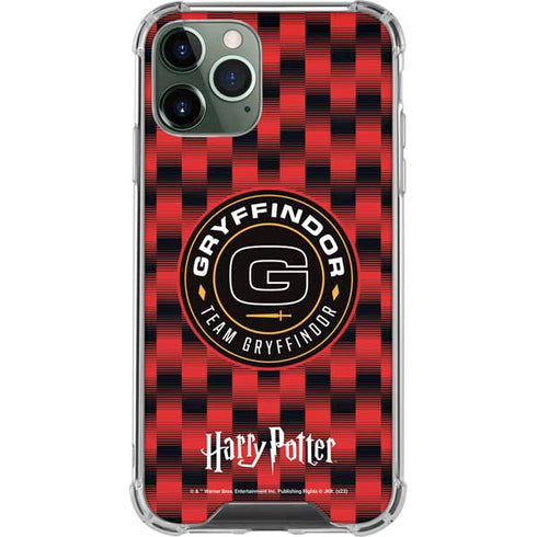 Wizarding Worlds Harry Potter Team Gryffindor iPhone 11 Pro Max Clear Case
