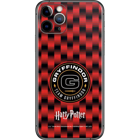 Wizarding Worlds Harry Potter Team Gryffindor iPhone 11 Pro Skin