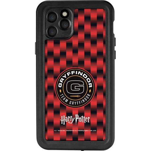 Wizarding Worlds Harry Potter Team Gryffindor iPhone 11 Pro Waterproof Case