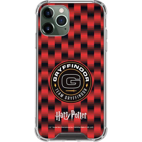 Wizarding Worlds Harry Potter Team Gryffindor iPhone 12 Pro Clear Case
