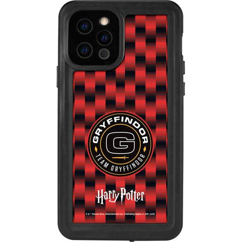 Wizarding Worlds Harry Potter Team Gryffindor iPhone 12 Pro Waterproof Case