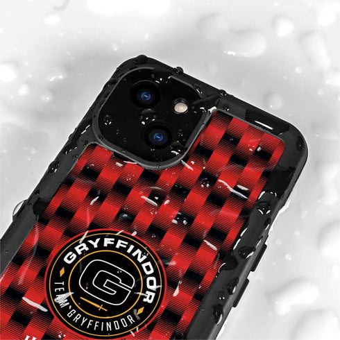 Wizarding Worlds Harry Potter Team Gryffindor iPhone 13 Mini Waterproof Case