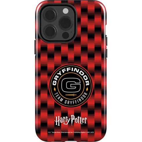 Wizarding Worlds Harry Potter Team Gryffindor iPhone 14 Pro Impact Case