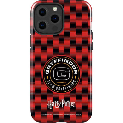 Wizarding Worlds Harry Potter Team Gryffindor iPhone 15 Pro Max Impact Case