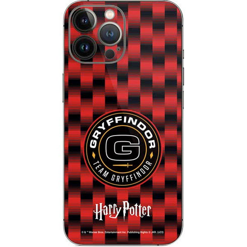Wizarding Worlds Harry Potter Team Gryffindor iPhone 14 Pro Max Skin