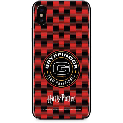 Wizarding Worlds Harry Potter Team Gryffindor iPhone XS Max Skin