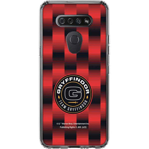 Wizarding Worlds Harry Potter Team Gryffindor LG K51/Q51 Clear Case
