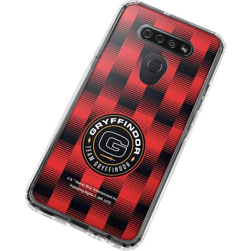 Wizarding Worlds Harry Potter Team Gryffindor LG K51/Q51 Clear Case