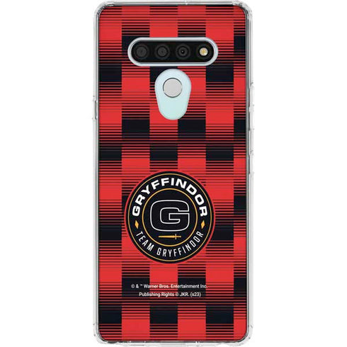 Wizarding Worlds Harry Potter Team Gryffindor LG Stylo 6 Clear Case