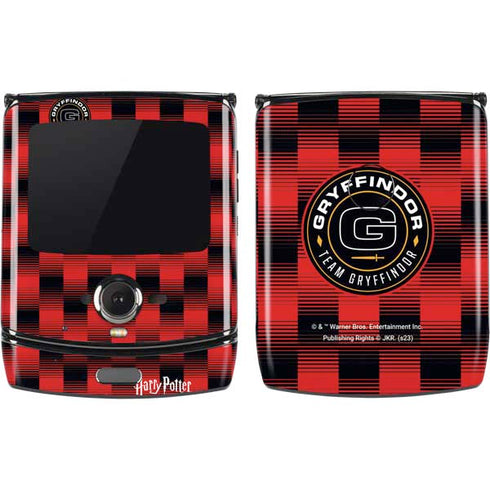 Wizarding Worlds Harry Potter Team Gryffindor Motorola RAZR Skin