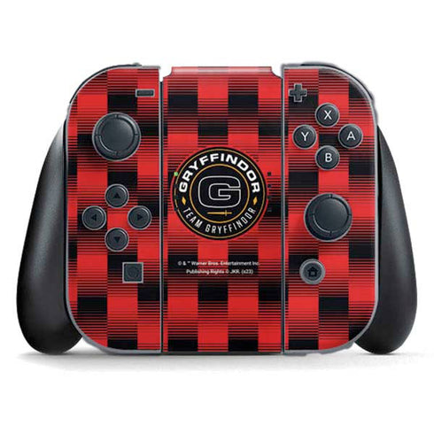 Wizarding Worlds Harry Potter Team Gryffindor Nintendo Switch (2017-2021) Joy-Con Controller Skin