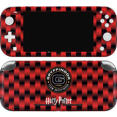 Wizarding Worlds Harry Potter Team Gryffindor Nintendo Switch Lite Skin