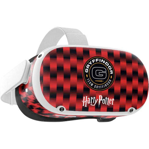 Wizarding Worlds Harry Potter Team Gryffindor Oculus Quest 2 Skin