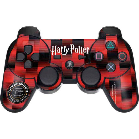 Wizarding Worlds Harry Potter Team Gryffindor PS3 Dual Shock wireless controller Skin